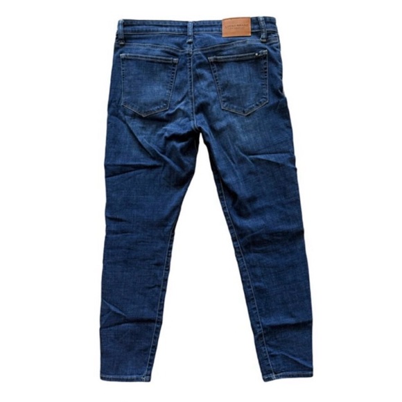 LUCKY🍀BRAND Stella Skinny Jeans Women’s Size 12 Dark Wash Stretch Denim - Picture 3 of 13